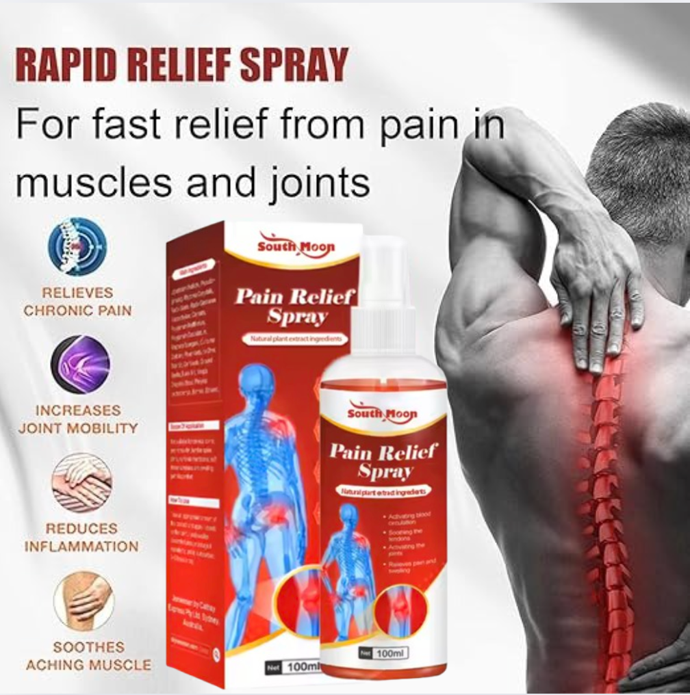 INSTANT PAIN RELIEF HERBAL SPRAY - 100ML