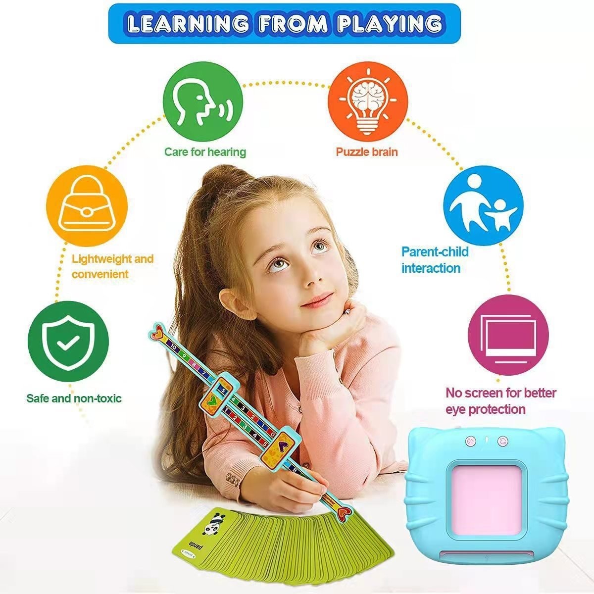 PocketSpeech™ - Interactive Talking Flashcards for Early Learning