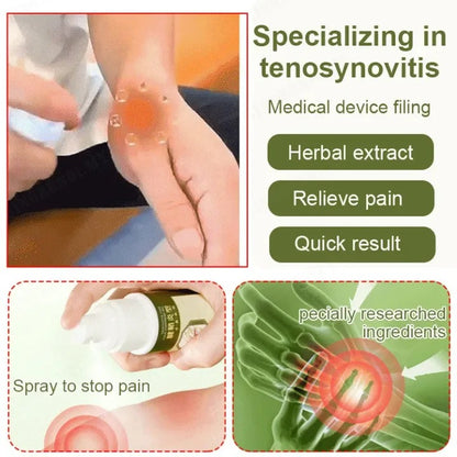 Japanese Herbal Spray for Tenosynovitis & Tendon Sheath Relief