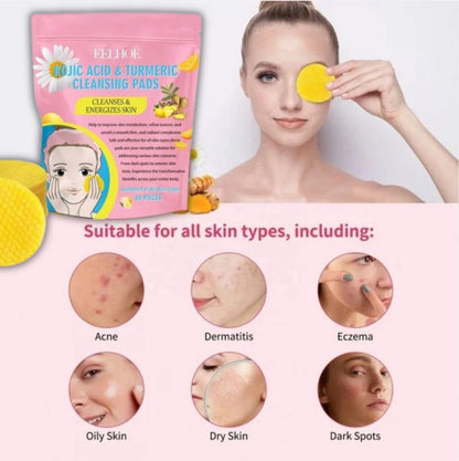 Brightening Turmeric & Kojic Acid Pads